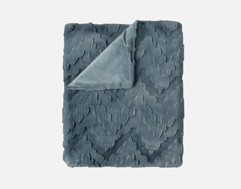 Geo Etched Throw