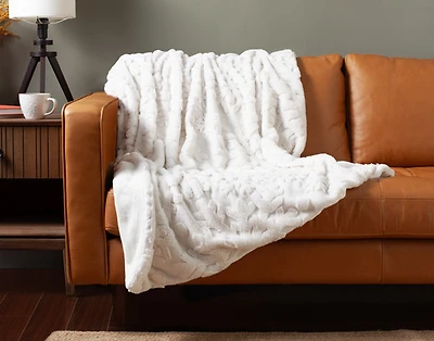 Sparkle Etched Throw
