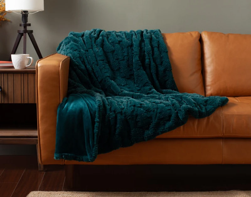 Sparkle Etched Throw