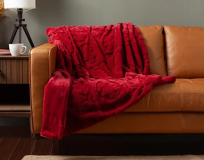 Sparkle Etched Throw