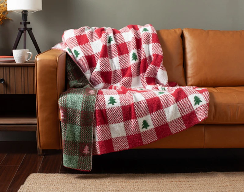 Chenille Jacquard Throw