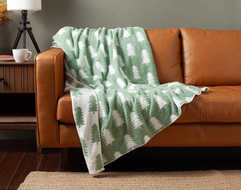 Chenille Jacquard Throw