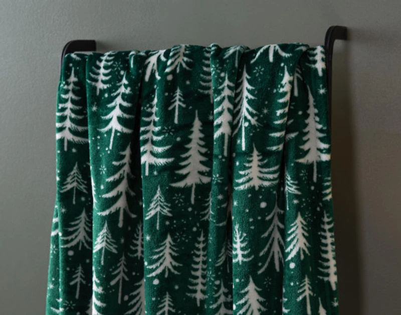 Holiday Fleece Throw
