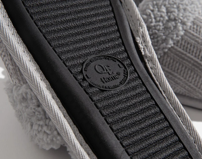 Chenille Sherpa Slippers