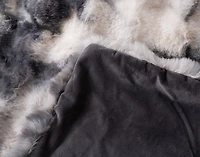 Bubble Faux Fur Throw