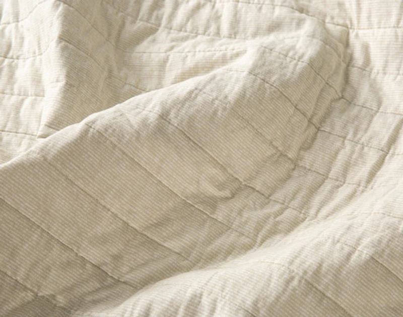 Zander Cotton Quilt Set, Patchwork, Blue,