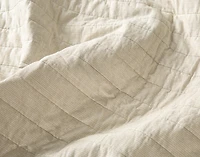 Zander Cotton Quilt Set, Patchwork, Blue,