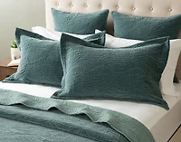 Meander Quilt Set, Geometric, Green,