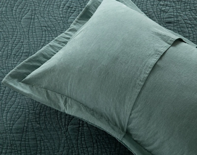 Meander Quilt Set, Geometric, Green,