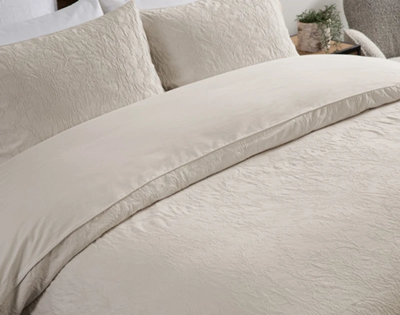 Cortado Cotton Jacquard Duvet Cover