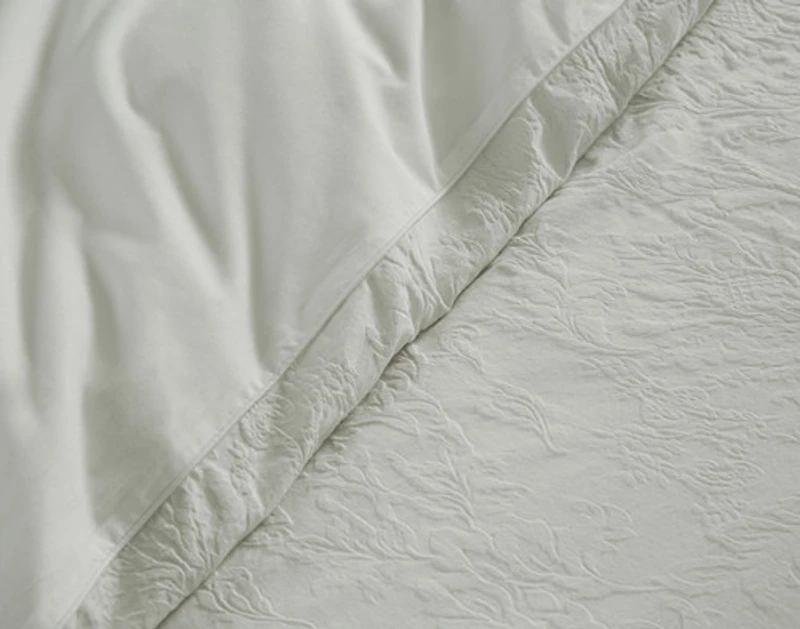 Cortado Cotton Matelassé Duvet Cover