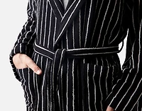 Yarn Dye Terry Hooded Bathrobe