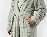 Mini Bubble Hooded Bathrobe