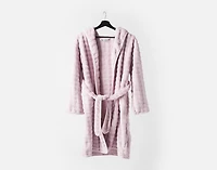 Mini Bubble Hooded Bathrobe