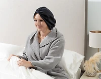 3-Piece Mulberry Silk Spa Bundle, Black