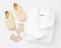 3-Piece Luxe Loungewear Bundle - White,