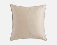 Stonehaven Euro Sham, Textured, Beige, 26" x 26"