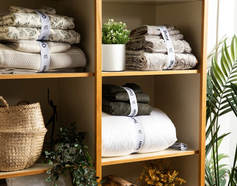 Bedding Bundlers (Set of 2), White,