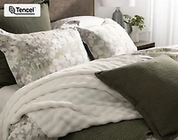 Elora Pillow Sham, Floral, Green,