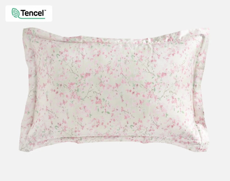 Enamour Pillow Sham, Floral, Pink,
