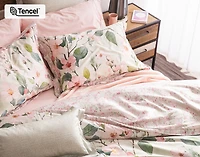 Enamour Pillow Sham, Floral, Pink,