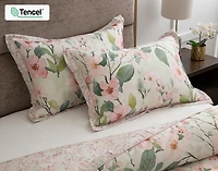 Enamour Pillow Sham, Floral, Pink,