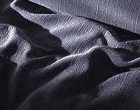 Deep Dive Duvet Cover, TENCEL Lyocell Set, Textured, Blue,