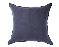 Deep Dive Euro Sham, Textured, Blue, 26" x 26"