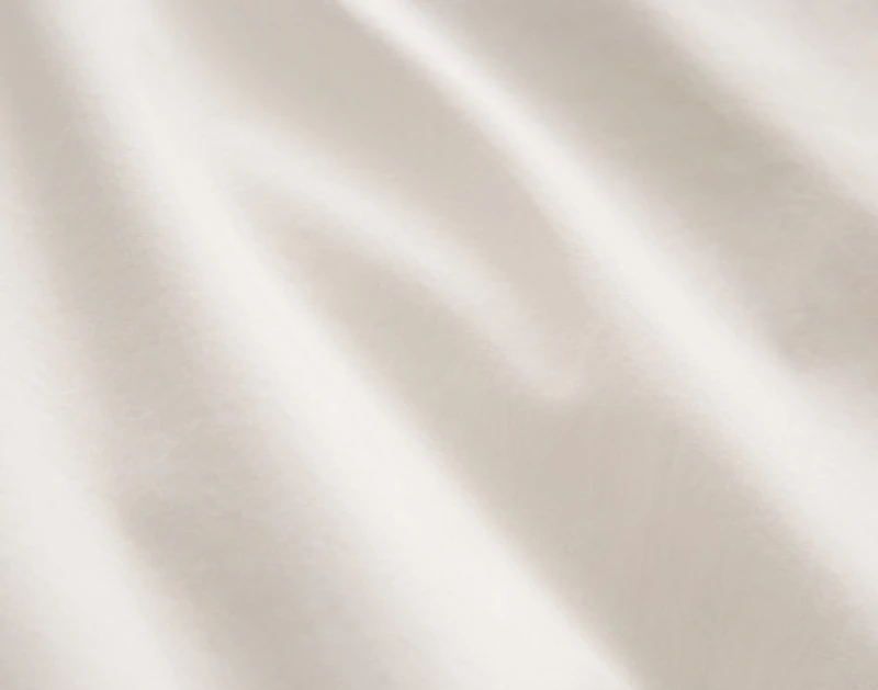 Savary Duvet Cover, Cotton, Geometric, White,