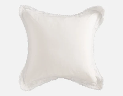 Savary Euro Sham, White, 26" x 26"