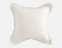 Savary Euro Sham, White, 26" x 26"