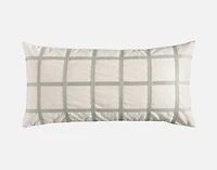 Palette Boudoir Pillow Cover, Textured, Blue, 24" x 12"