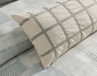 Palette Boudoir Pillow Cover, Textured, Blue, 24" x 12"