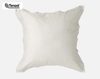 Annika Euro Sham, Geometric, Green, 26" x 26"