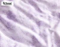 Constance Duvet Cover, TENCEL Lyocell, Floral, Purple,