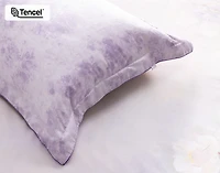 Constance Pillow Sham, Floral, Purple,