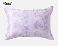 Constance Pillow Sham, Floral, Purple,