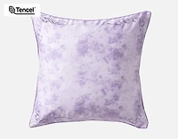 Constance Euro Sham, Floral, Purple, 26" x 26"