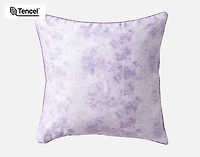 Constance Euro Sham, Floral, Purple, 26" x 26"