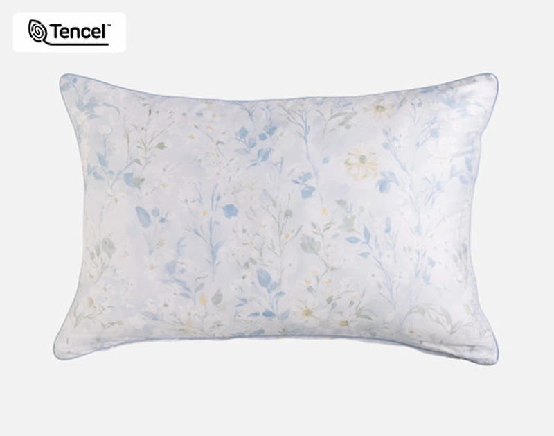 Josephine Pillow Sham, Floral, Blue,