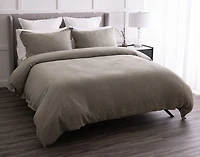 Arden Duvet Cover, TENCEL Lyocell Set, Geometric, Green,