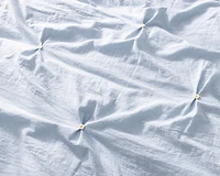 Clio Duvet Cover, Cotton Set, Blue,