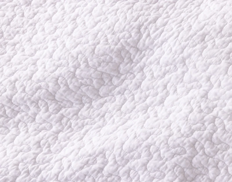 Zoey Cotton Quilt Set, Floral, Pink,