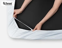 500TC Eucalyptus Luxe TENCEL Lyocell Sheet Set Fitted Sheet