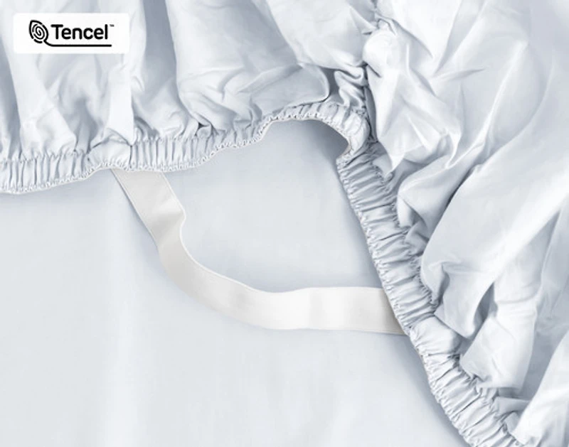 500TC Eucalyptus Luxe TENCEL Lyocell Sheet Set Fitted Sheet