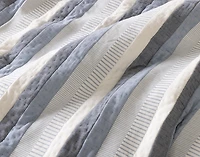 Piers Cotton Quilt Set, Geometric, Blue,