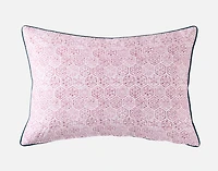 Mandira Duvet Cover, Cotton Set, Geometric, Pink,