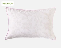 Delicata Pillow Sham, Floral, Purple,