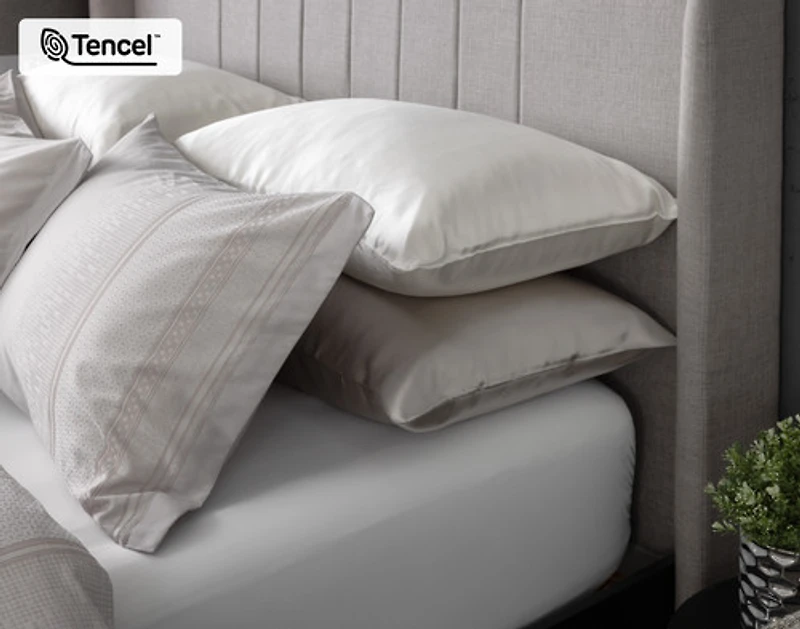 Renley Pillow Sham, Geometric, Grey,