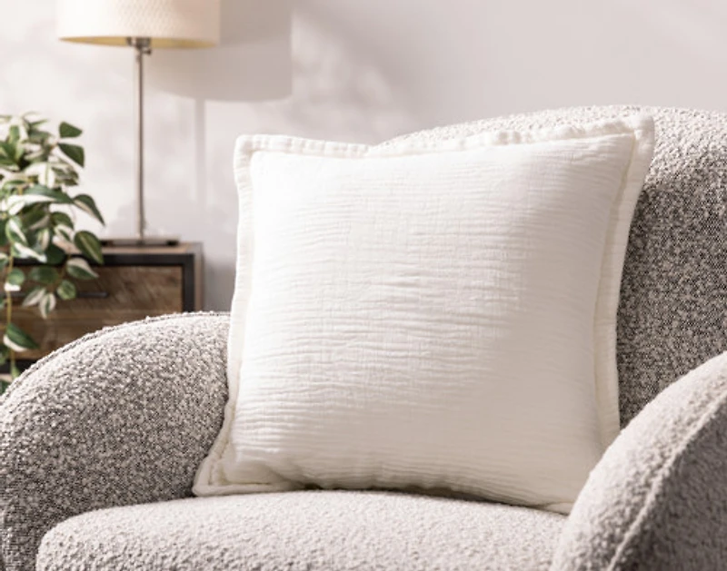 Bamboo Gauze Square Cushion